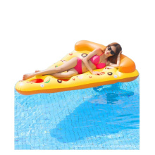 Summer Ocean maßgeschneiderte aufblasbare Schlauch-Pool-Schwimm-Schwimm-Spielzeug für Erwachsene und Kinder aufblasbares Wasser-Spielzeug Pizza entworfen